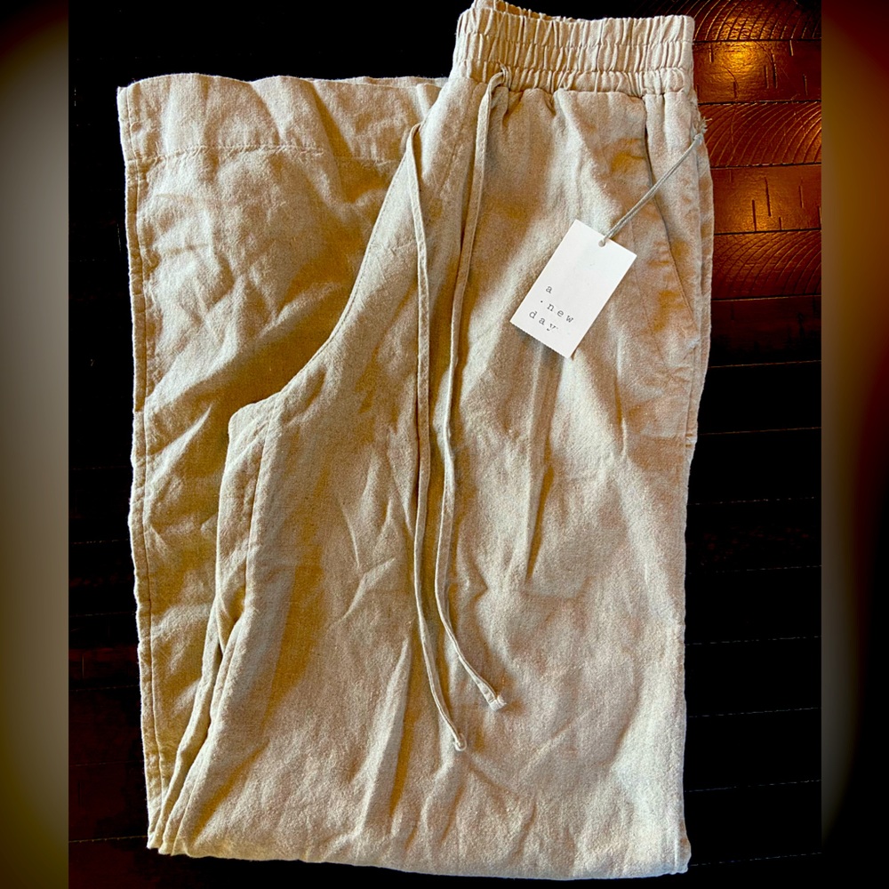 A New Day Linen Pants - XS